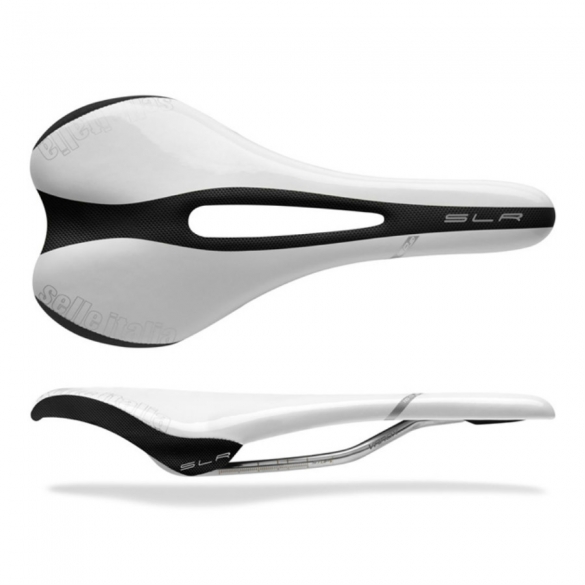 Selle Italia fietszadel SLR XC Flow wit SI010143